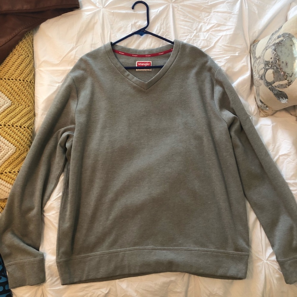 Wrangler V-neck sweater. Never worn